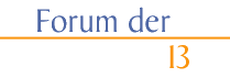 Logo Forum der 13